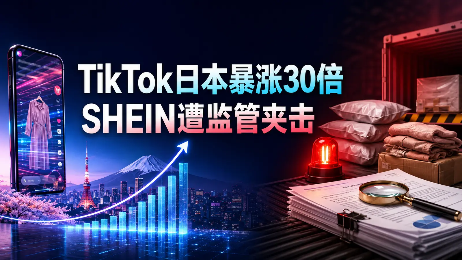2026年7月31日跨境电商新闻:TikTok Shop日本用户暴涨30倍,SHEIN遭监管夹击
