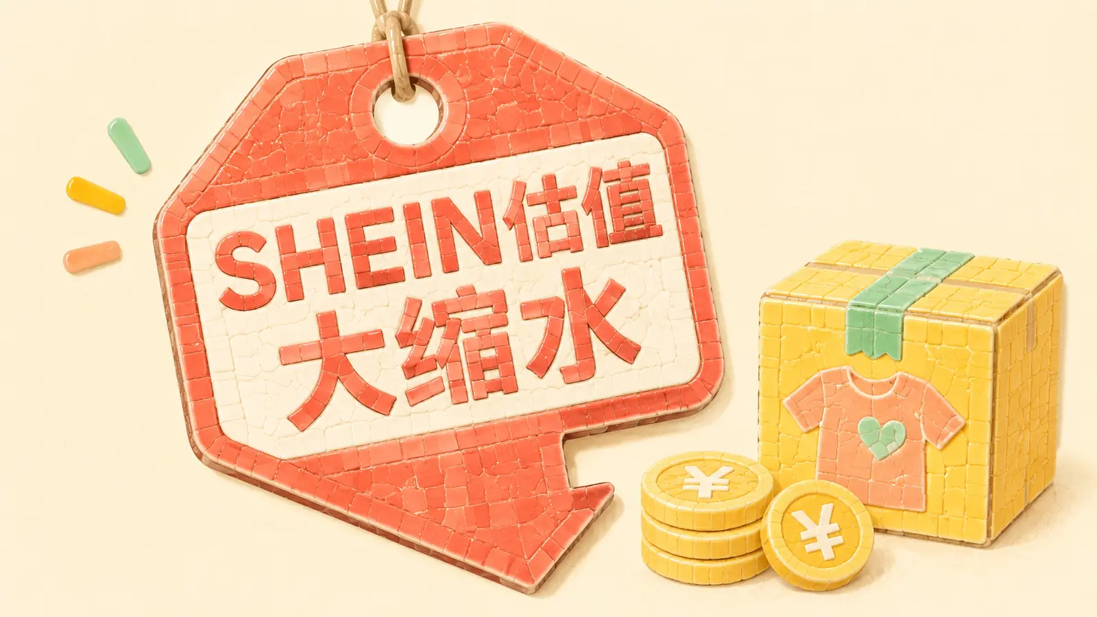 SHEIN港股IPO估值大幅缩水的跨境电商新闻封面