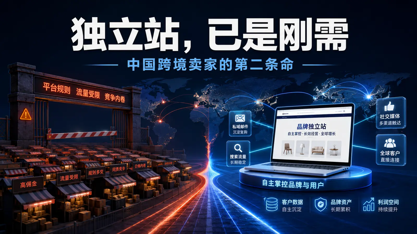 为什么独立站成了中国跨境卖家的刚需文章封面