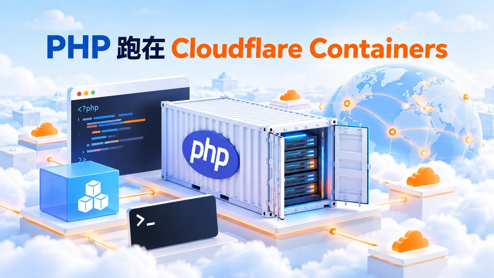 Cloudflare Containers运行PHP程序完整教程封面