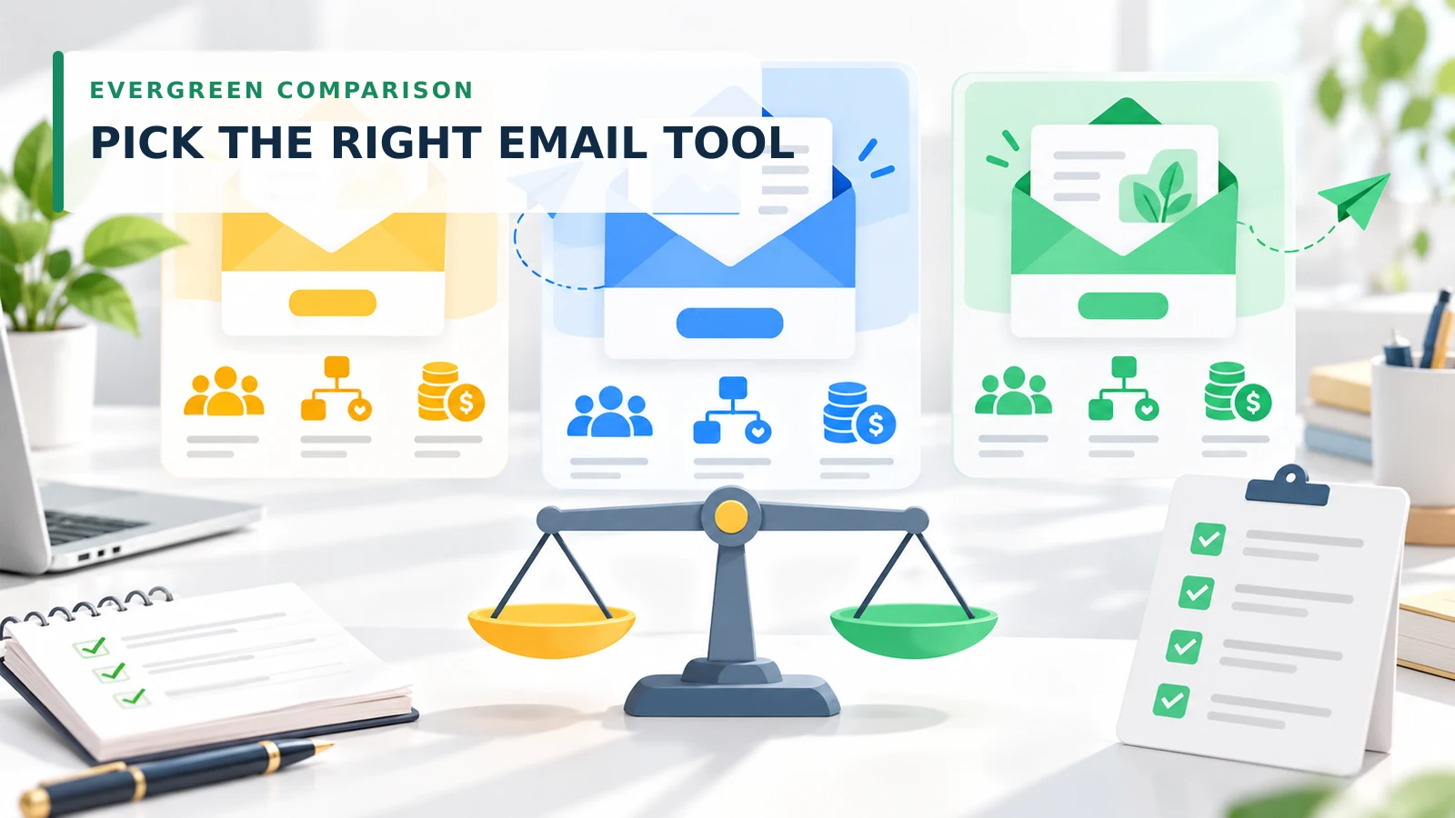 Mailchimp、Brevo与MailerLite独立站邮件营销费用自动化和适用场景对比封面