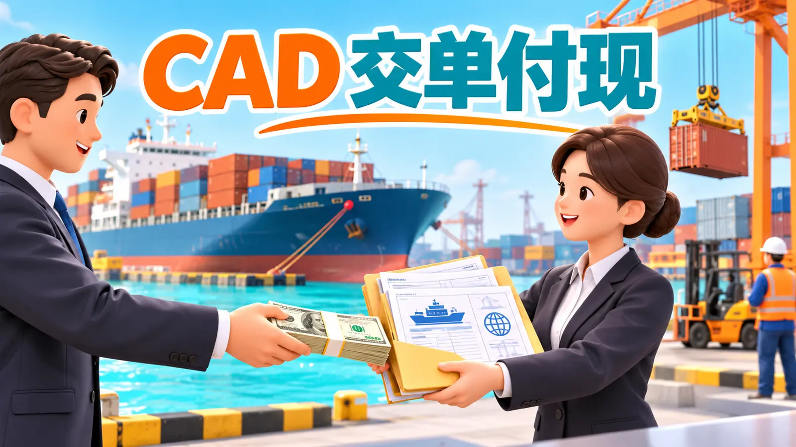 CAD 交单付现外贸付款方式详解封面